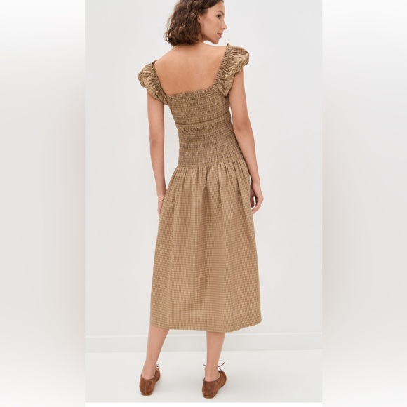 Wayf smock midi dress - Picture 2 of 9
